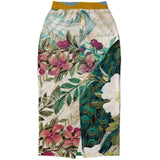 Green Peacock Pocket Maxi Skirt Long Skirt - Thathoodyshop