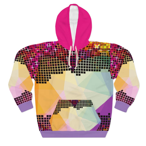 Pink Galactica Unisex Pullover Hoodie All Over Prints - Thathoodyshop