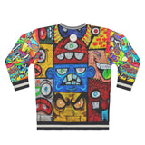 Super Stacker Graffiti Unisex Sweatshirt All Over Prints - Thathoodyshop