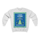 Believe in Me HD Crewneck Sweatshirt - Thathoodyshop