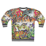 Tagged and Delivered Graffiti Unisex Sweatshirt All Over Prints - Thathoodyshop