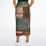 Mother Lode African Print Long Pocket Skirt Long Pocket Skirt - Thathoodyshop