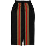 Gold Line Black Pocket Maxi Skirt Maxi Skirt - Thathoodyshop
