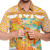 Coral Gables S/S Button Down Shirt Short Sleeve Button Down Shirt - AOP - Thathoodyshop