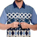 Blueberry Hill Button Down Shirt Short Sleeve Button Down Shirt - Thathoodyshop