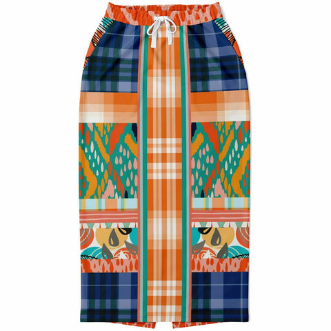 Billie Jean Pocket Maxi Skirt Long Pocket Skirt - Thathoodyshop