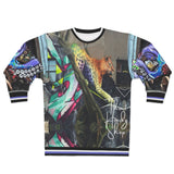 Asphalt Cheetah Graffiti Unisex Sweatshirt All Over Prints - Thathoodyshop