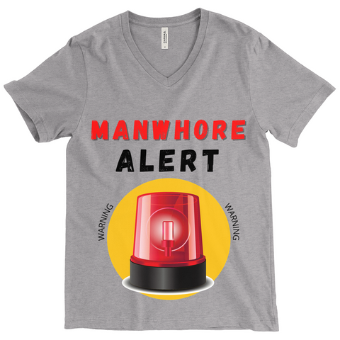 Manwhore Alert Tee  - Thathoodyshop