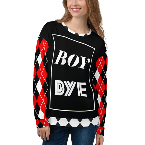 Boy BYE Harlequin Sweatshirt - Thathoodyshop