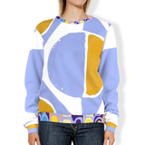 Abstract Blue Unisex Sweatshirt Sweatshirt - Thathoodyshop