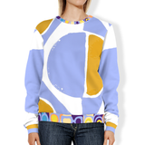 Abstract Blue Unisex Sweatshirt Sweatshirt - Thathoodyshop