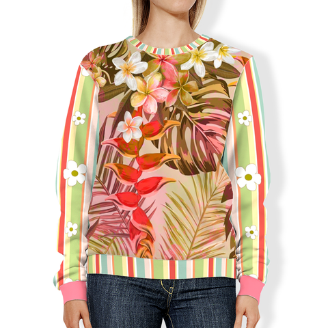 Tropical Paradise Unisex Sweatshirt Sweatshirt - Thathoodyshop