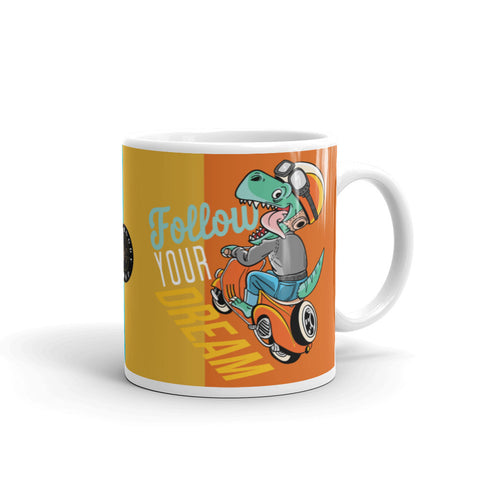 Follow Your Dream 11 oz Coffee Mug (Limited Series) 11 oz Mug - Thathoodyshop